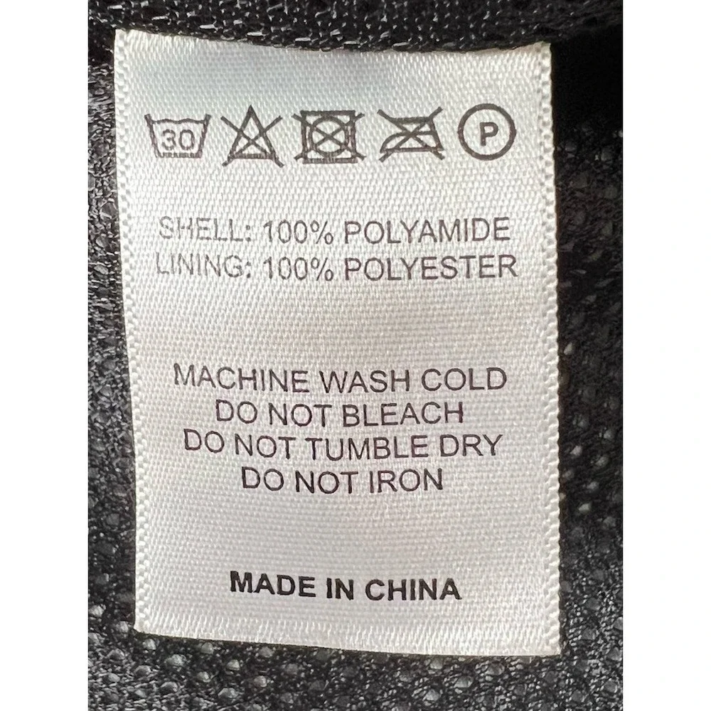 Real Bad Man, Club Shorts Gray Men's Large, Swim Trunks, Mesh Lined, Pockets‎ LA